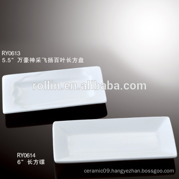CHAOZHOU Hotel&Restaurant super white porcelain plate,source ceramic plates,dipping dishes